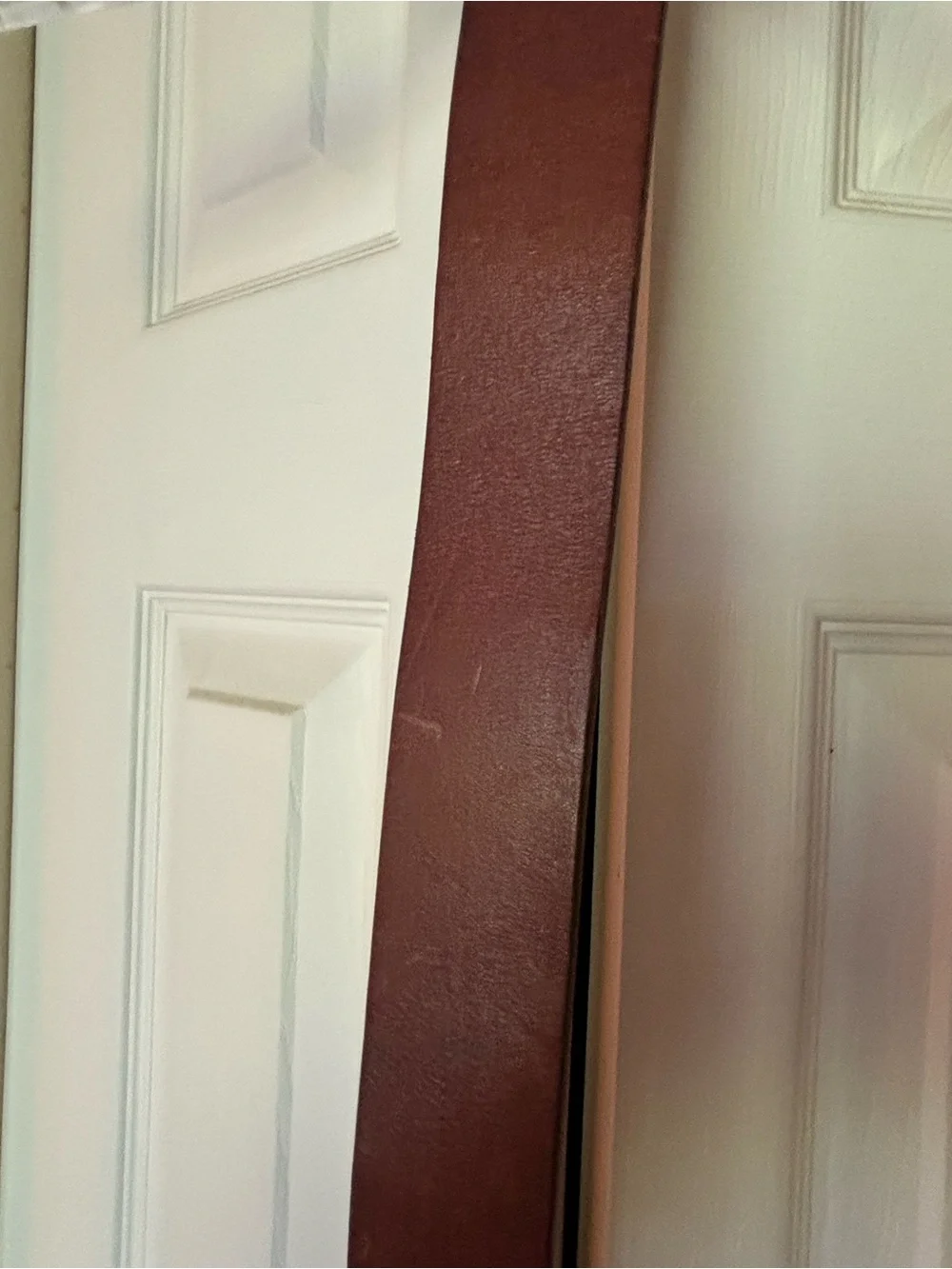 Euc j crew leather belt, large - Picture 3 of 6